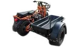 Прицеп боковой для мотоциклов СКАУТ-1,2 (с корытом)