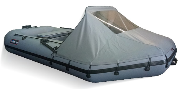 Носовой тент для лодки Хантер 280-300