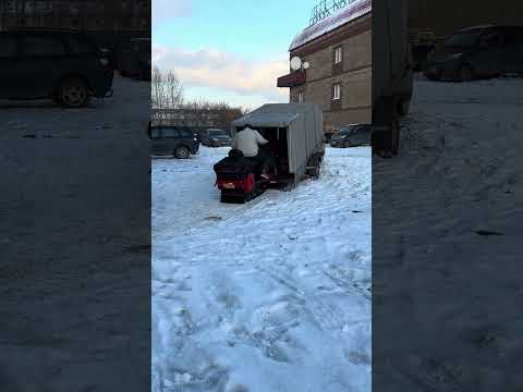 Выдача снегохода IKUDZO HUNTER 650LK 28 EXPERT V2 в МотоЦентре  X-MOTORS г. Уфа!