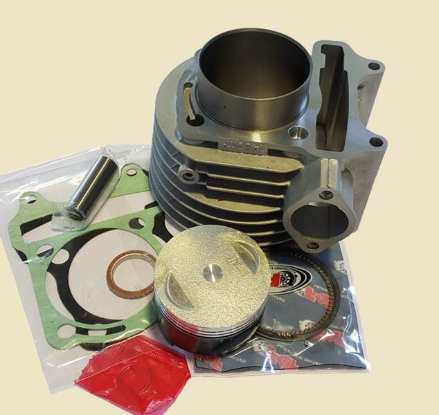 Цилиндро-поршневая группа 4Т 157QMJ 150см3 D57.4 (поршень с тефлоновым покрытием)