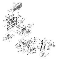 Дистанционное управление 4000, боковое крепление 4-Х ТАКТНОГО ПЛМ MERCURY 4 Серийный номер от 0R000001 до 0R067089