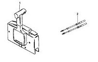 Тросы дроссельной заслонки 4-Х ТАКТНОГО ПЛМ MERCURY 5 Серийный номер от 0R000001 до 0R067089