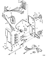 Электрические компоненты 2-Х ТАКТНОГО ПЛМ MERCURY 75 Серийный номер от 9506481 до 9589038