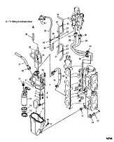 Топливный насос (Часть 2) 4-Х ТАКТНОГО ПЛМ MERCURY 115 Серийный номер от 0T178500 до 0T800999