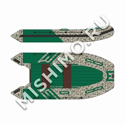 Лодка MISHIMO RIVER JET 470 под водомет