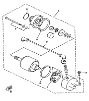 Стартер квадроцикла STELS ATV 300 B