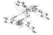 Трансмиссия КВАДРОЦИКЛА STELS ATV 700 GT1