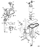 Паросепаратор 4-Х ТАКТНОГО ПЛМ MERCURY 60 Серийный номер от 1C050252 и выше