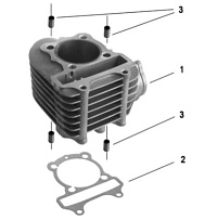 Цилиндр СКУТЕРА STELS VORTEX 150