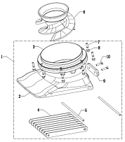 Водозаборник водомета SEA-PRO WT30P