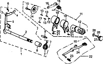 КПП ДВИГАТЕЛЯ Racer RC125-PE 153FMI, 125 cc