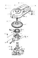 Маховик 4-Х ТАКТНОГО ПЛМ MERCURY 115 Серийный номер от 10T801000 до 1B226999