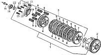 Сцепление ДВИГАТЕЛЯ Racer RC150-23 161FMJ, 150 cc