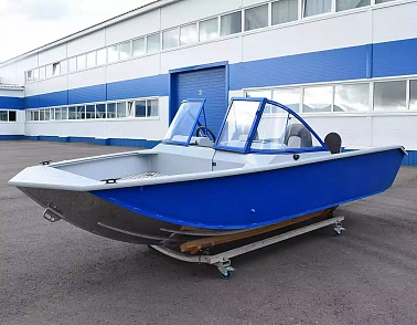 Алюминиевый катер WYATBOAT Gold Fisher 480 DCM FISH