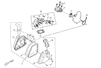 Система впуска КВАДРОЦИКЛА STELS ATV 110 D (605)