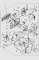 Машинка газ-реверс 2-Х ТАКТНОГО ПЛМ TITAN TP40AERTS