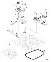 Масляный насос 4-Х ТАКТНОГО ПЛМ MERCURY 100 Серийный номер от 1B227000 до 1B366822