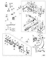 Набор переоборудования ручки румпеля, электрический - 8M0051066 4-Х ТАКТНОГО ПЛМ MERCURY 8 Серийный номер от 0R042475 и выше