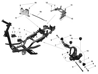 Рама СКУТЕРА STELS VORTEX 150