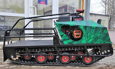 Мотобуксировщик Irondog (Железная собака) M600 23 Камуфляж Охотник