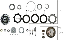 Сцепление КВАДРОЦИКЛА STELS ATV 110A HUGO