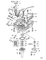 Маслосборник 4-Х ТАКТНОГО ПЛМ MERCURY 4 Серийный номер от 0P073456 до 0P400999