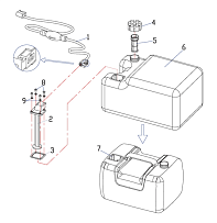 ТОПЛИВНЫЙ БАК 4-Х ТАКТНОГО ПЛМ SEANOVO F9.9BMS