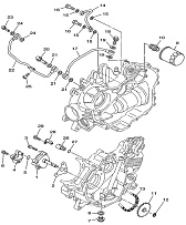 Масляный насос КВАДРОЦИКЛА STELS UTV 500 H