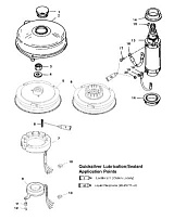 Маховик и стартер (USA-0G438000/BEL-9927000 и выше) 2-Х ТАКТНОГО ПЛМ MERCURY 90 Серийный номер от 0D283222 до 0G760299