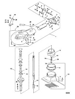 Jet Unit 4-Х ТАКТНОГО ПЛМ MERCURY 60 Серийный номер от 1C050252 и выше