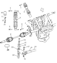 Привода задних колес квадроцикла STELS ATV 300 B
