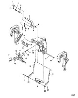 Manual Tilt, Serial Number 0N096057 and Below 2-х тактного ПЛМ MERCURY 40 M Серийный номер от 0N056165 и выше