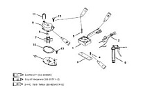 Компоненты двигателя 2-Х ТАКТНОГО ПЛМ MERCURY 60 Серийный номер от 0G290585 до 0G589999