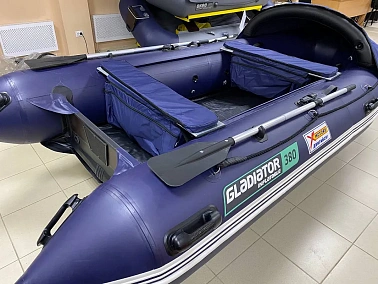 Надувная лодка GLADIATOR E380 AIR С НДНД (X-MOTORS EDITION)