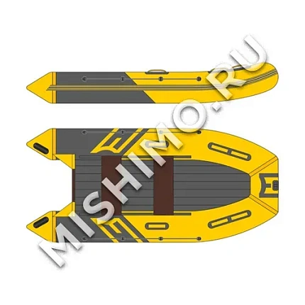 Лодка MISHIMO RIVER JET 470 под водомет