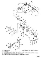 Топливный насос (электрический) 2-Х ТАКТНОГО ПЛМ MERCURY 50EO Серийный номер от 0G590000 до 0G760299