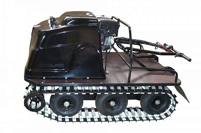 Мотобуксировщик вездеход KOiRA T15 ER (электростартер, реверс-редуктор)
