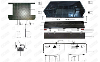 Грузовая платформа КВАДРОЦИКЛА STELS UTV 800V DOMINATOR