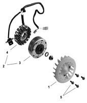 Магнето СКУТЕРА STELS VORTEX 150