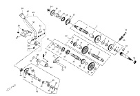 Механизм переключения передач КВАДРОЦИКЛА STELS ATV 110 D (603)