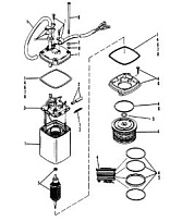 Насос регулировки мощности 2-Х ТАКТНОГО ПЛМ MERCURY 90 Серийный номер от 0C222000 до 0D283221