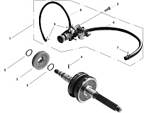 Масляный насос СКУТЕРА STELS VORTEX 50