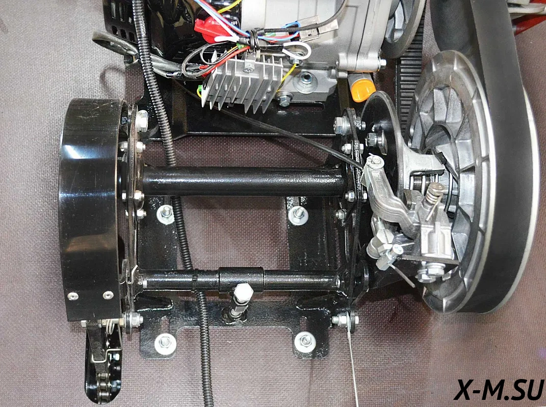 Мотобуксировщик вездеход KOiRA T20 E (электростартер)