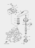 Распредвал и масляный насос 4-Х ТАКТНОГО ПЛМ TITAN FTP20AWRS