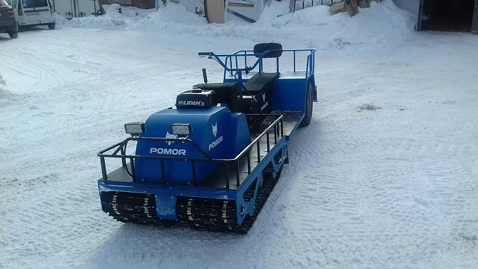 Мотобуксировщик POMOR X-2 K20