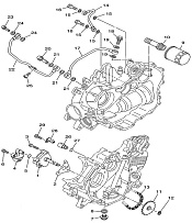 Масляный насос КВАДРОЦИКЛА STELS UTV 700 H EFI