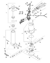 Гидроподъем (YELLOW FILL PLUG)S/N-USA-0G360003/BEL-9934137 и выше 2-Х ТАКТНОГО ПЛМ MERCURY 75 Серийный номер от 9793577 до 0P016999