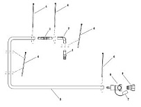 Coastal Flush Kit, Outboard 4-Х ТАКТНОГО ПЛМ MERCURY 100 Серийный номер от 0P459572 и выше