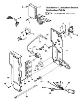 Электрика (USA-0G127500 - 0G437999)(BEL-9836633 - 9926999) 2-Х ТАКТНОГО ПЛМ MERCURY 90 Серийный номер от 9793577 до 0P016999