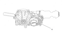 Редуктор передний (новый)(Часть 1) КВАДРОЦИКЛА STELS ATV 700 D 2010